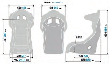 Sparco Gaming - CIRCUIT II QRT (NON-FIA)