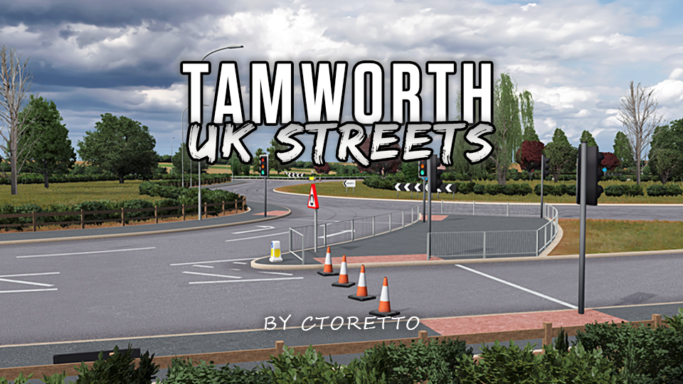 Digital Download - Tamworth UK Streets