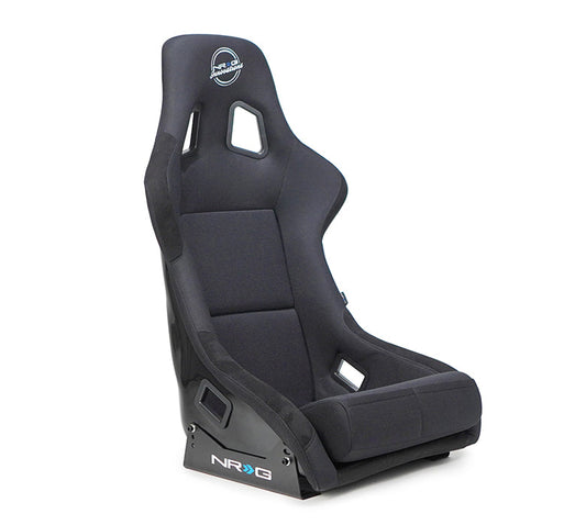 NRG - Fiber Glass Bucket Seat XL - Black