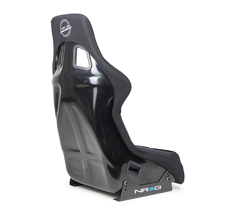 NRG - Fiber Glass Bucket Seat XL - Black