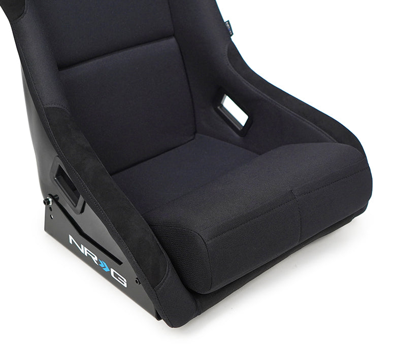 NRG - Fiber Glass Bucket Seat XL - Black