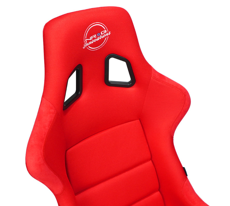 NRG - Fiber Glass Bucket Seat XL - Red